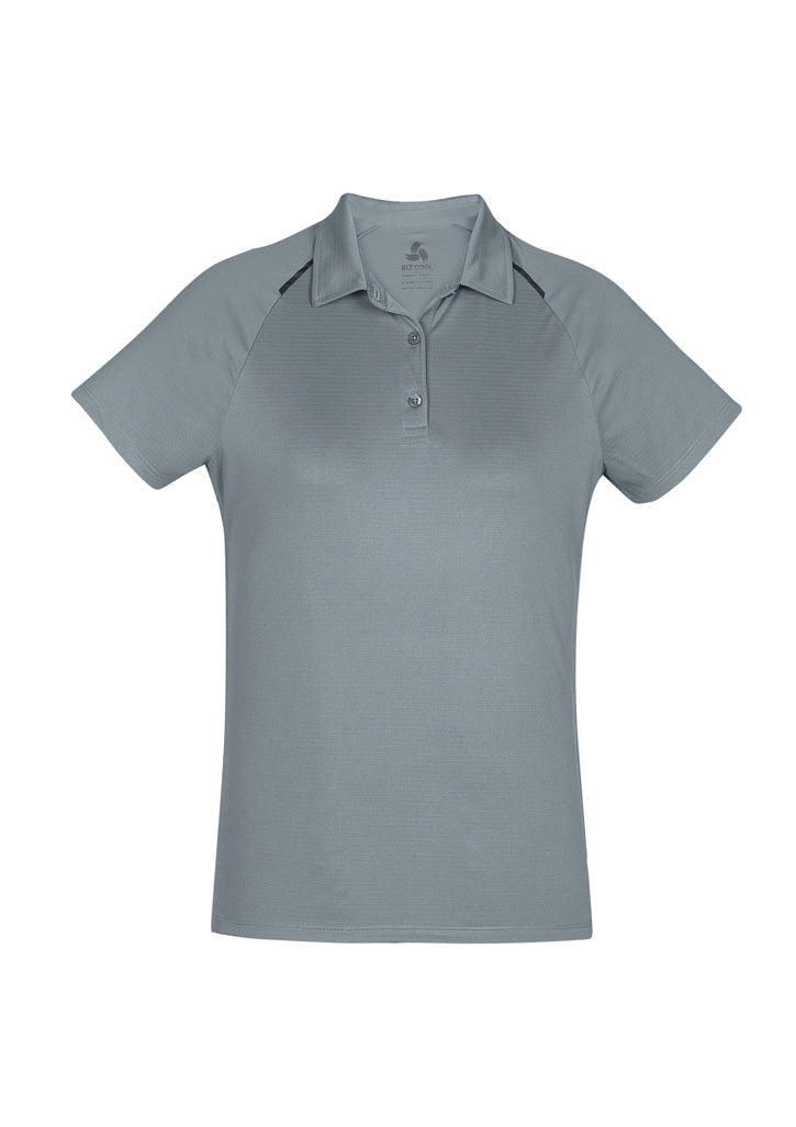 BIZ COLLECTION Womens Academy Short Sleeve Polo P012LS