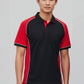 BIZ COLLECTION Mens Nitro Short Sleeve Polo P10112