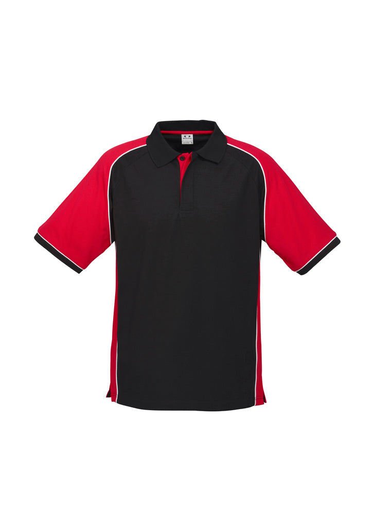 BIZ COLLECTION Mens Nitro Short Sleeve Polo P10112