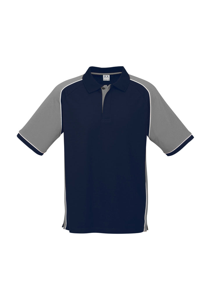 BIZ COLLECTION Mens Nitro Short Sleeve Polo P10112