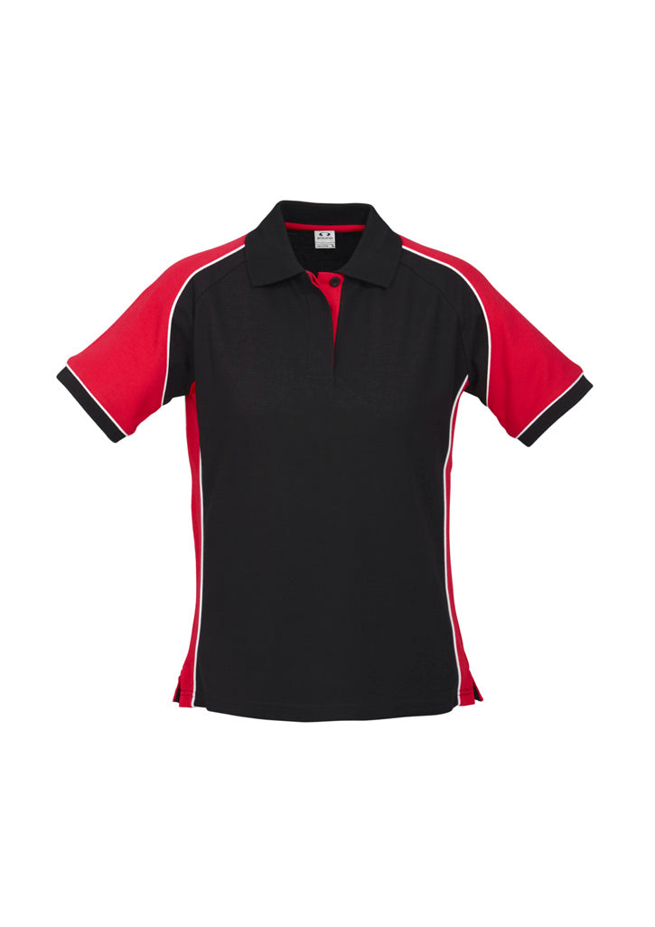 BIZ COLLECTION Womens Nitro Short Sleeve Polo P10122