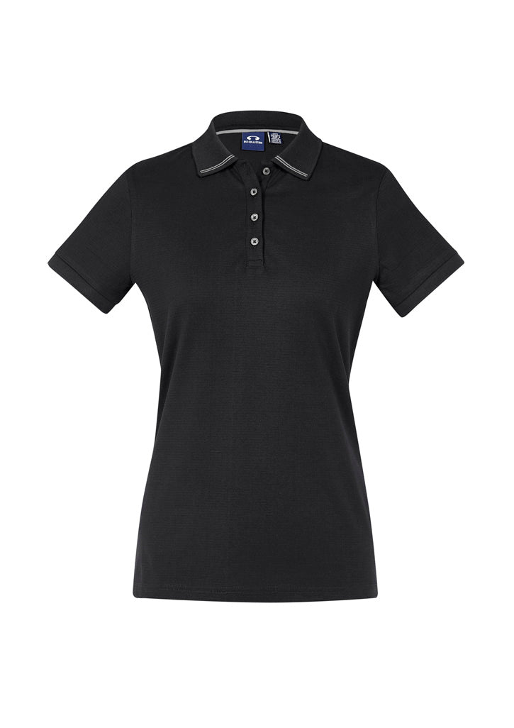 BIZ COLLECTION Womens Aston Short Sleeve Polo P106LS