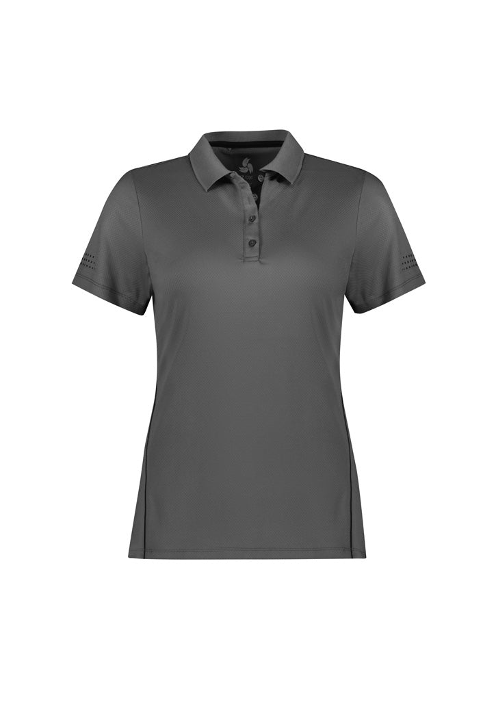 BIZ COLLECTION Womens Balance Short Sleeve Polo P200LS