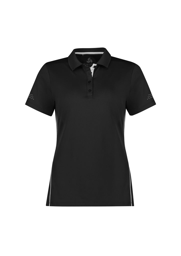 BIZ COLLECTION Womens Balance Short Sleeve Polo P200LS