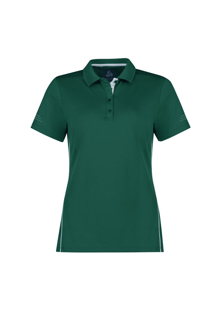 BIZ COLLECTION Womens Balance Short Sleeve Polo P200LS