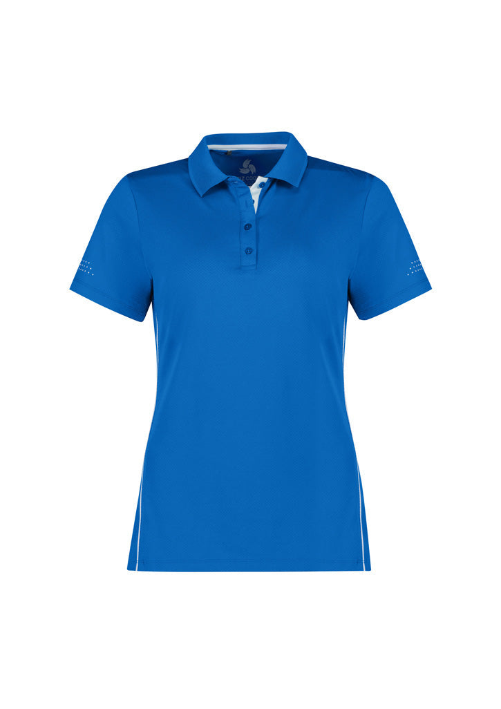 BIZ COLLECTION Womens Balance Short Sleeve Polo P200LS