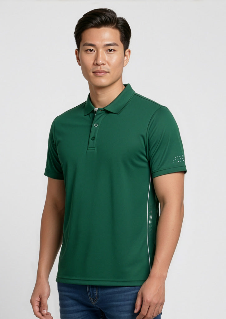 BIZ COLLECTION Mens Balance Short Sleeve Polo P200MS