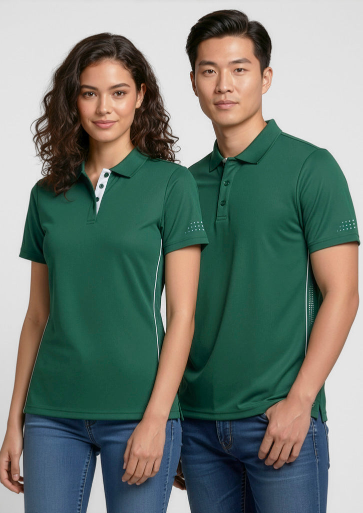BIZ COLLECTION Mens Balance Short Sleeve Polo P200MS