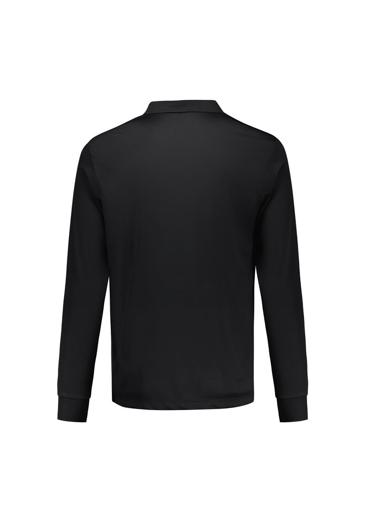 BIZ COLLECTION Mens Action Long Sleeve Polo P206ML