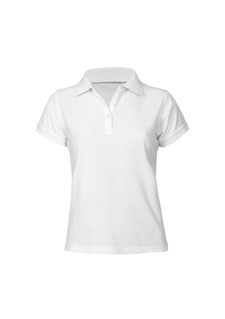 BIZ COLLECTION Womens Neon Short Sleeve Polo P2125