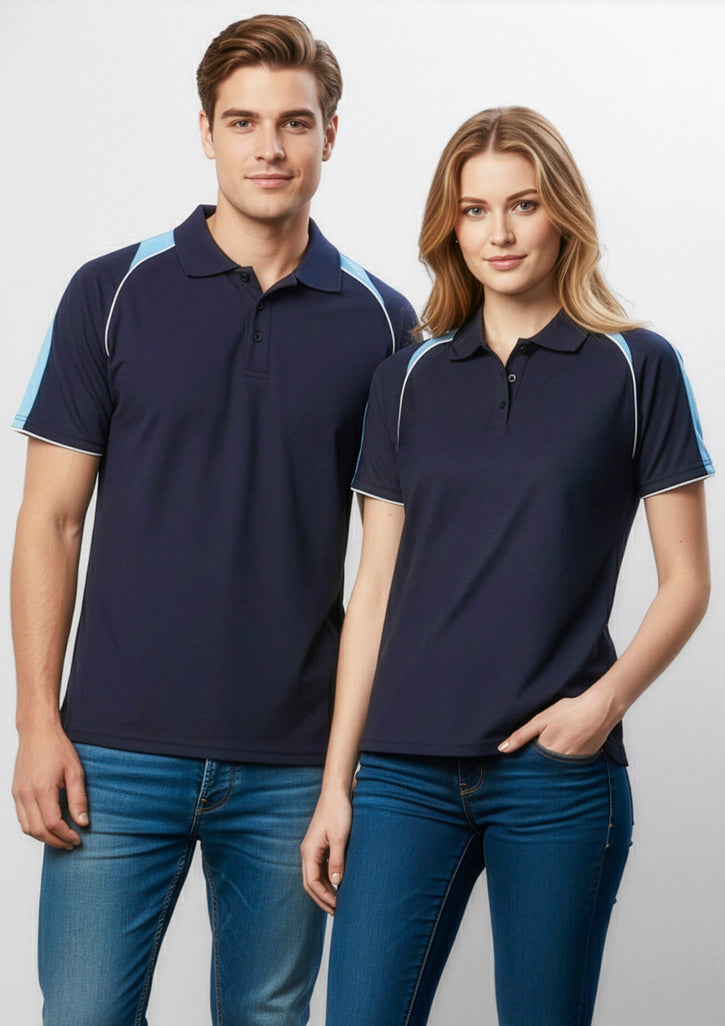BIZ COLLECTION Womens Triton Short Sleeve Polo P225LS