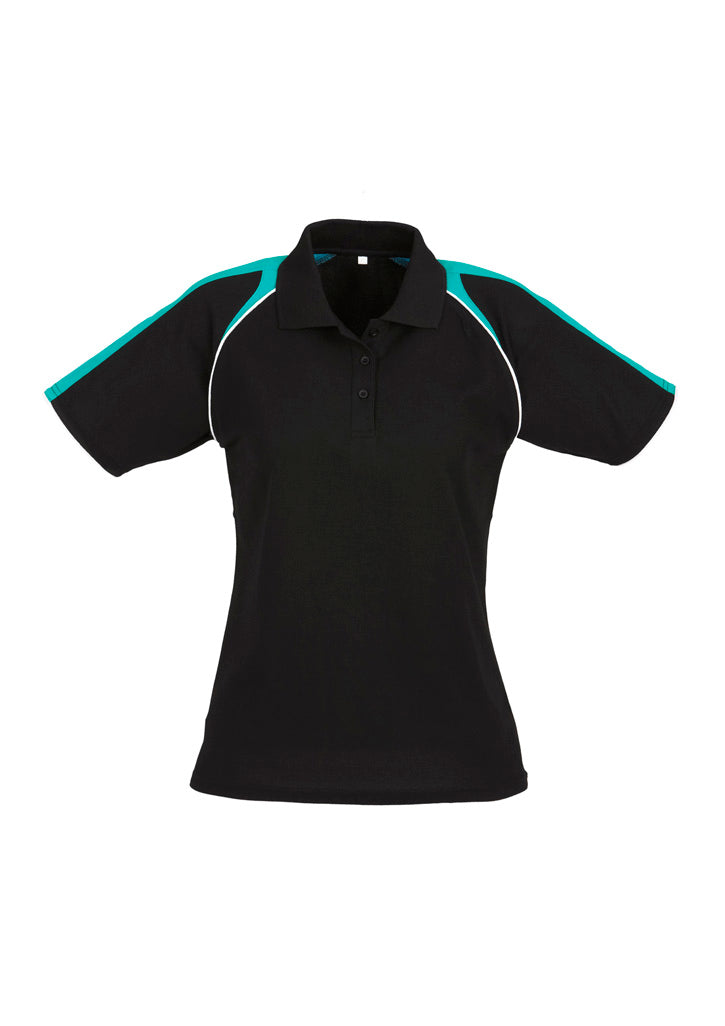 BIZ COLLECTION Womens Triton Short Sleeve Polo P225LS