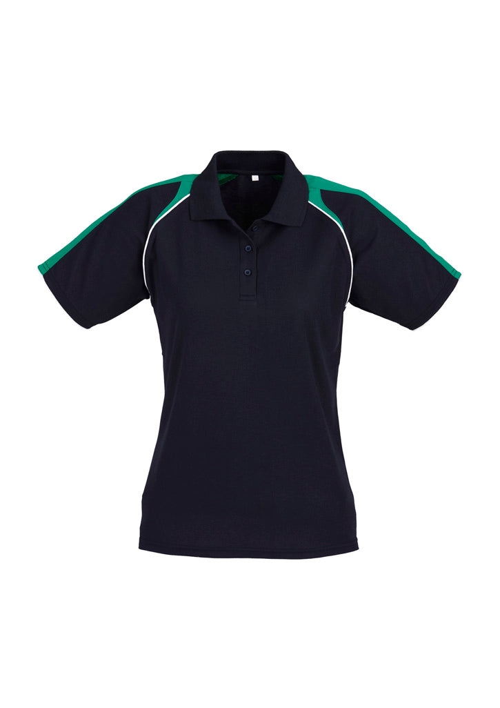 BIZ COLLECTION Womens Triton Short Sleeve Polo P225LS