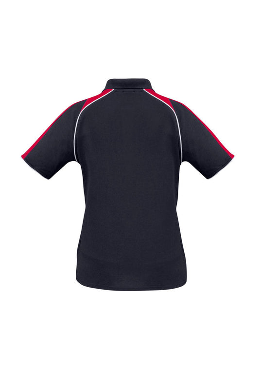 BIZ COLLECTION Womens Triton Short Sleeve Polo P225LS