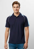 BIZ COLLECTION Mens Triton Short Sleeve Polo P225MS