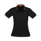 BIZ COLLECTION Womens Jet Short Sleeve Polo P226LS