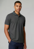 BIZ COLLECTION Mens Jet Short Sleeve Polo P226MS