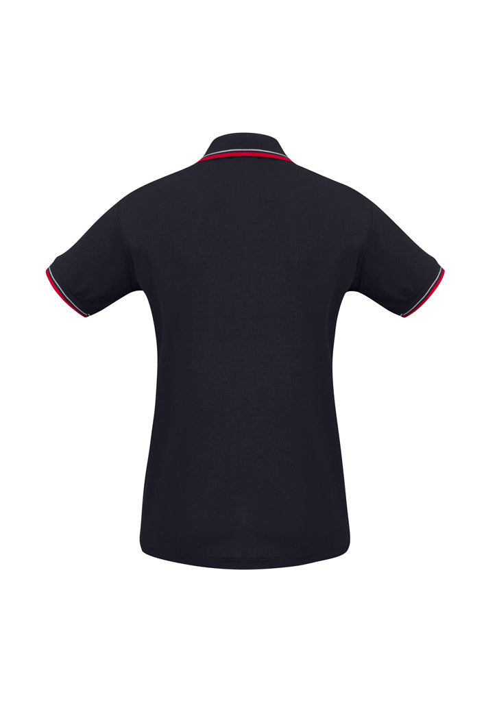 BIZ COLLECTION Womens Cambridge Short Sleeve Polo P227LS