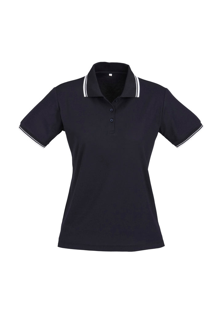 BIZ COLLECTION Womens Cambridge Short Sleeve Polo P227LS