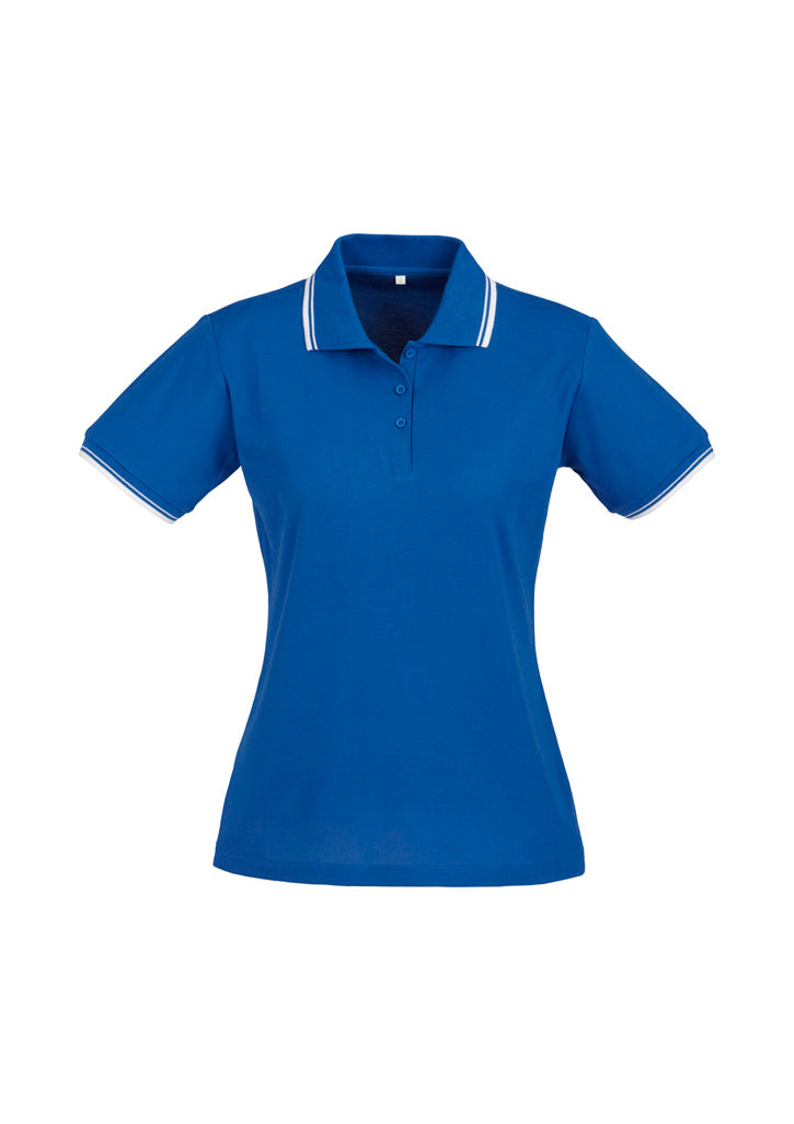 BIZ COLLECTION Womens Cambridge Short Sleeve Polo P227LS