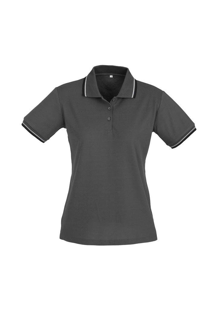 BIZ COLLECTION Womens Cambridge Short Sleeve Polo P227LS