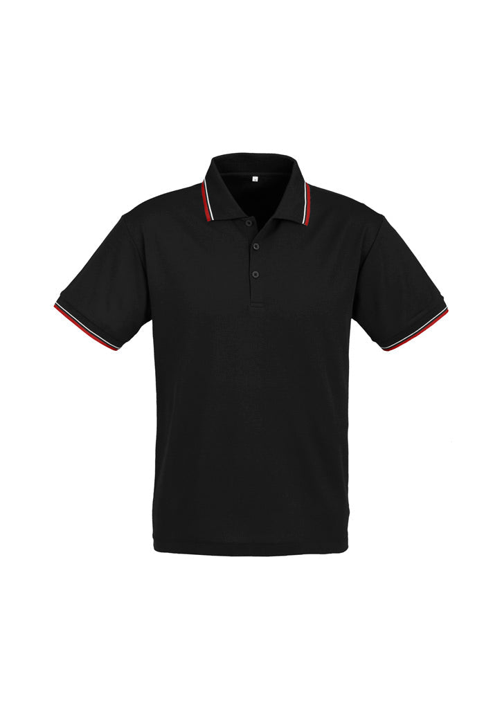 BIZ COLLECTION Mens Cambridge Short Sleeve Polo P227MS