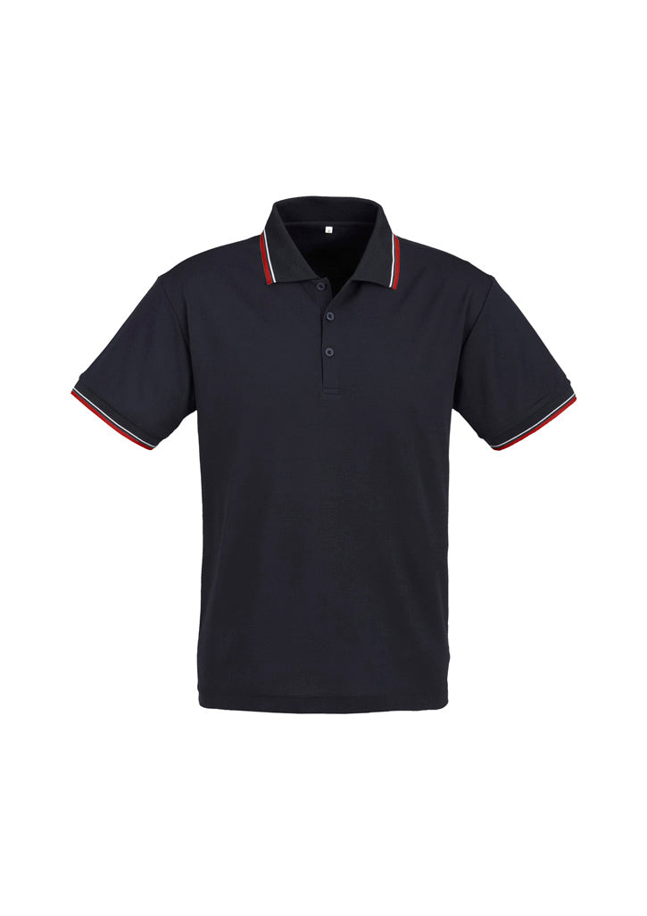 BIZ COLLECTION Mens Cambridge Short Sleeve Polo P227MS