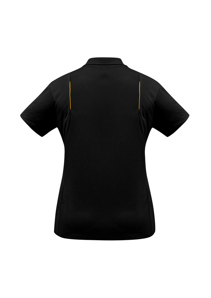 BIZ COLLECTION Womens United Short Sleeve Polo P244LS