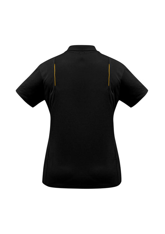 BIZ COLLECTION Womens United Short Sleeve Polo P244LS