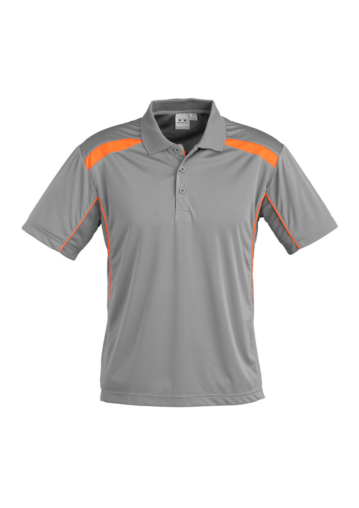 BIZ COLLECTION Mens United Short Sleeve Polo P244MS