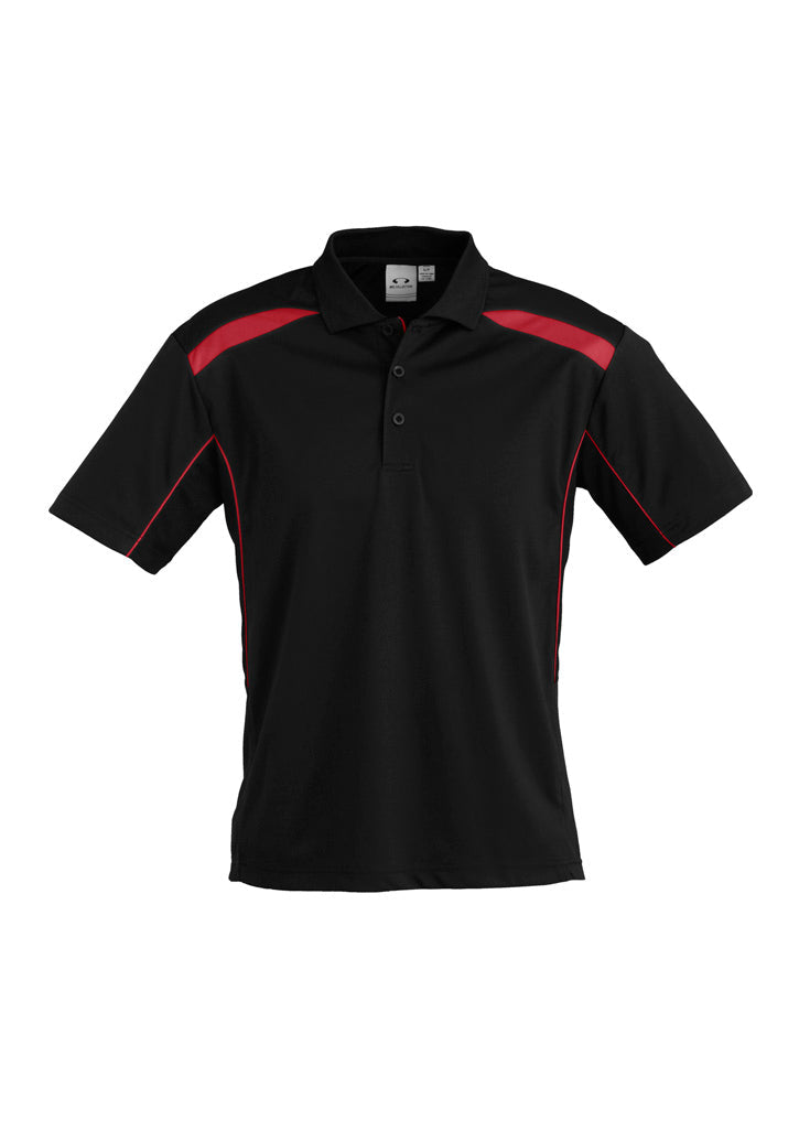 BIZ COLLECTION Mens United Short Sleeve Polo P244MS