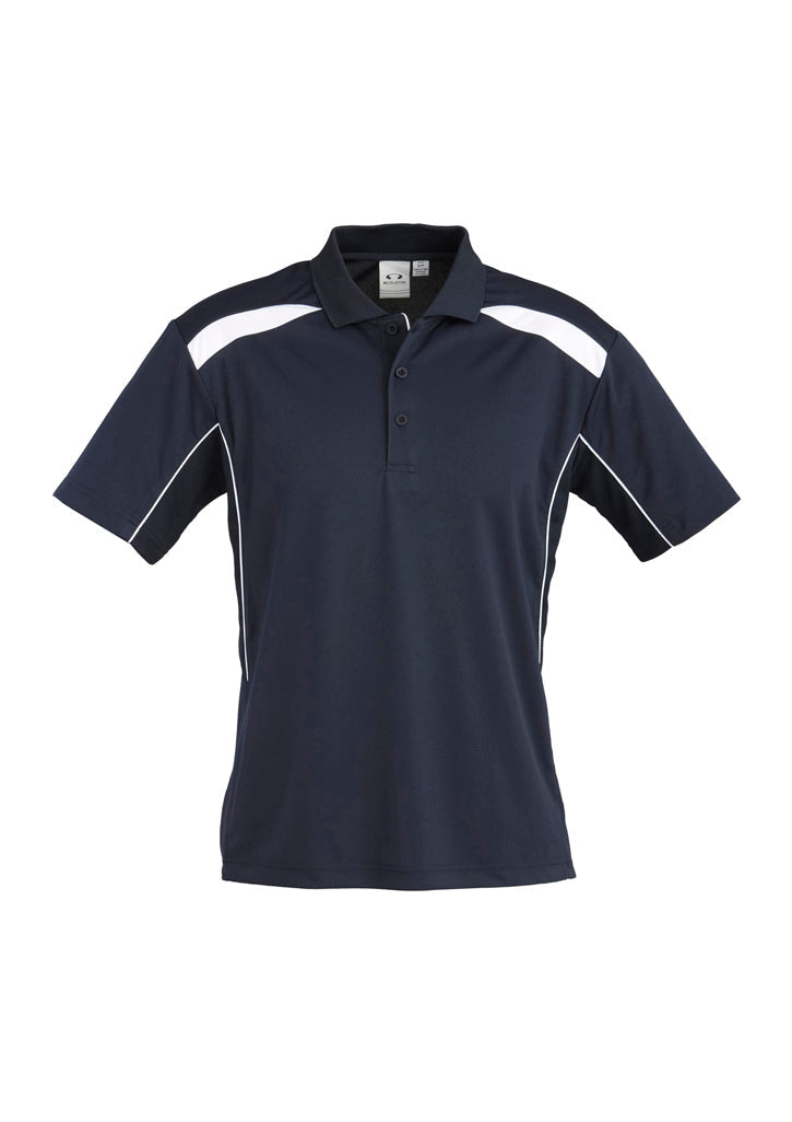 BIZ COLLECTION Mens United Short Sleeve Polo P244MS