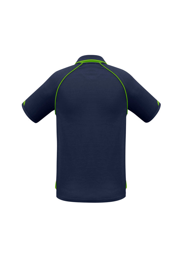 BIZ COLLECTION Mens Fusion Short Sleeve Polo P29012