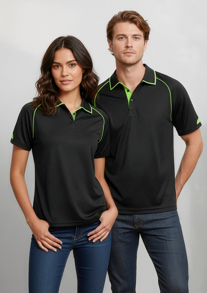 BIZ COLLECTION Womens Fusion Short Sleeve Polo P29022