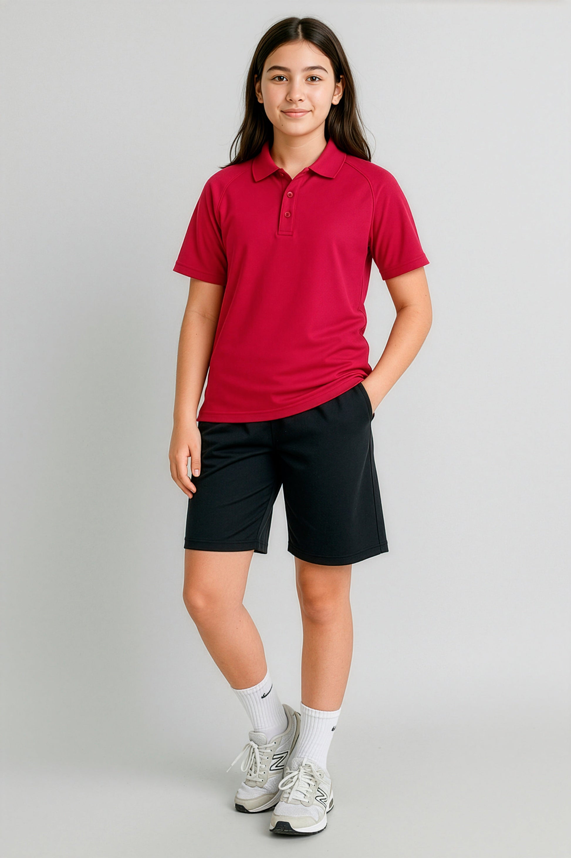 BIZ COLLECTION Kids Sprint Short Sleeve Polo P300KS