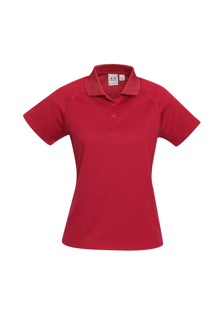 BIZ COLLECTION Womens Sprint Short Sleeve Polo P300LS