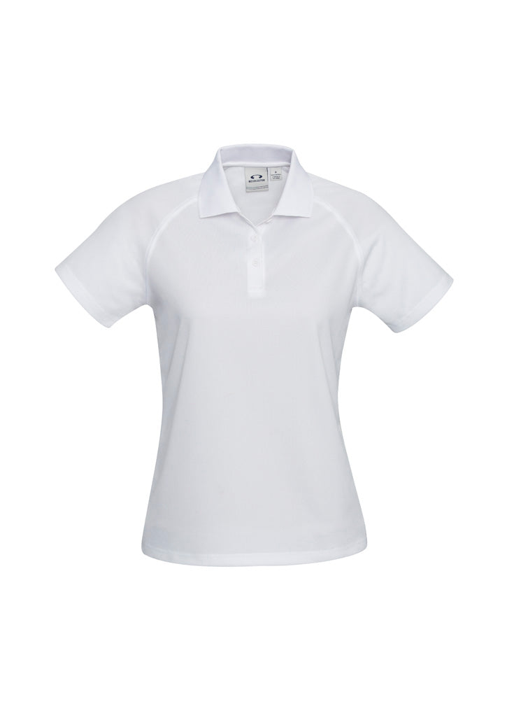 BIZ COLLECTION Womens Sprint Short Sleeve Polo P300LS