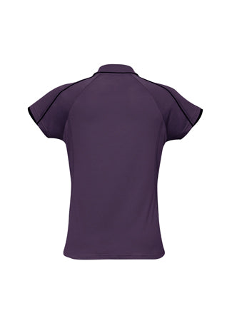 BIZ COLLECTION Womens Blade Short Sleeve Polo P303LS