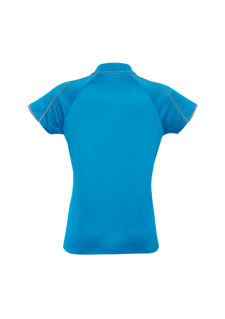 BIZ COLLECTION Womens Blade Short Sleeve Polo P303LS