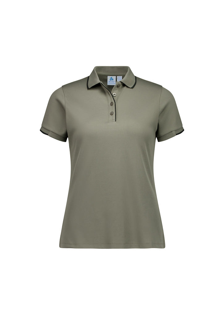 BIZ COLLECTION Womens Focus Short Sleeve Polo P313LS