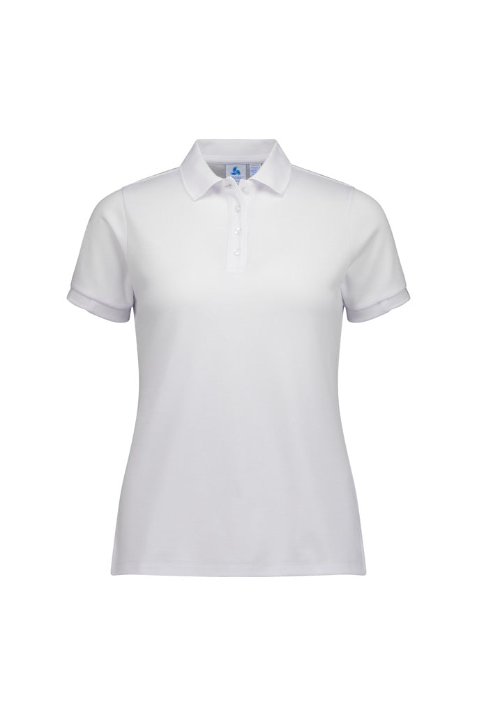 BIZ COLLECTION Womens Focus Short Sleeve Polo P313LS