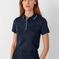 BIZ COLLECTION Womens Focus Short Sleeve Polo P313LS