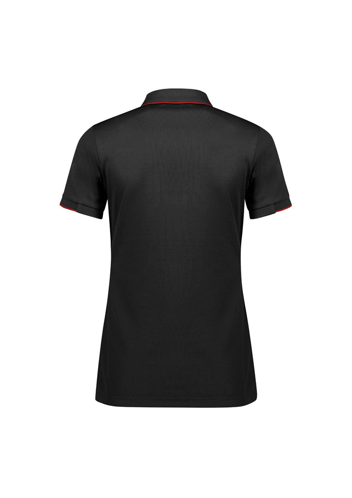 BIZ COLLECTION Womens Focus Short Sleeve Polo P313LS