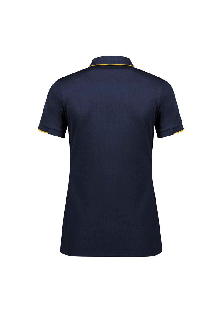 BIZ COLLECTION Womens Focus Short Sleeve Polo P313LS