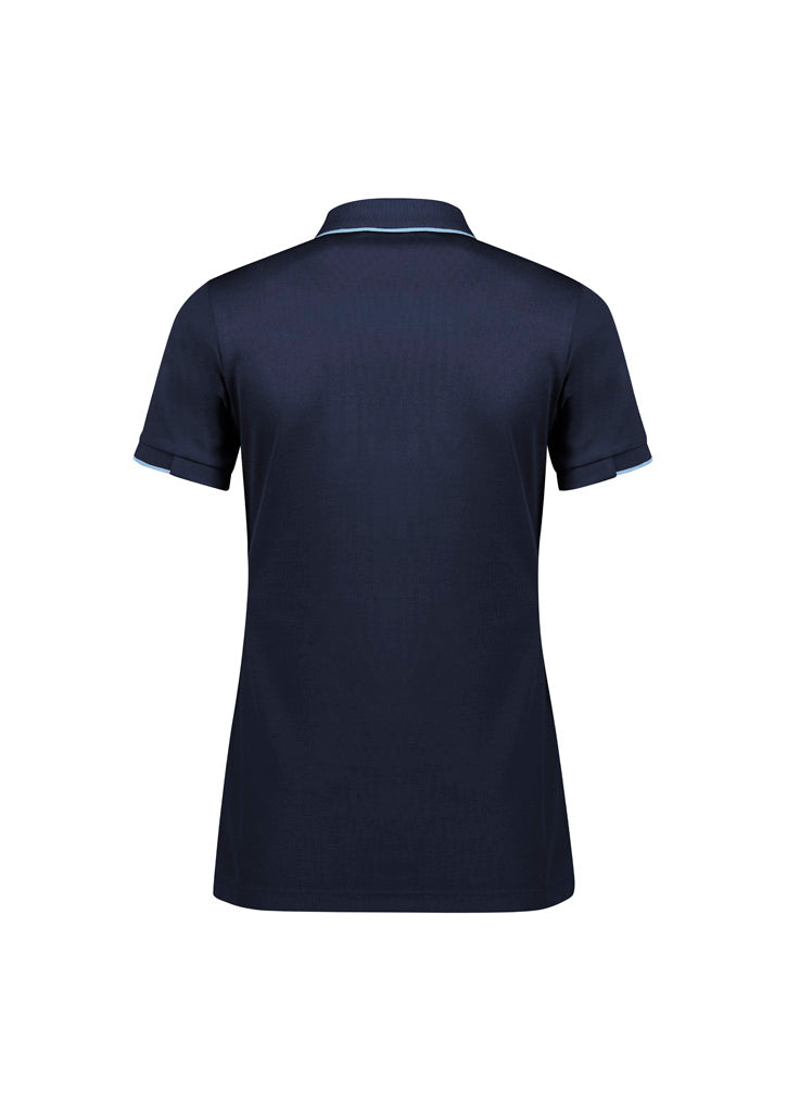 BIZ COLLECTION Womens Focus Short Sleeve Polo P313LS