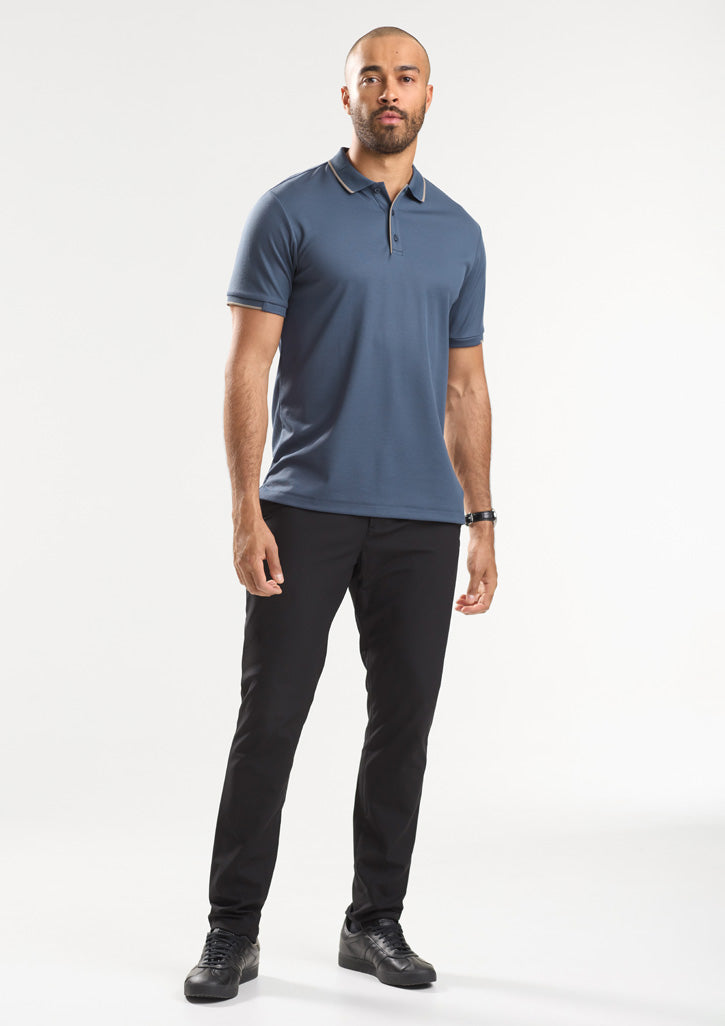 BIZ COLLECTION Mens Focus Short Sleeve Polo P313MS