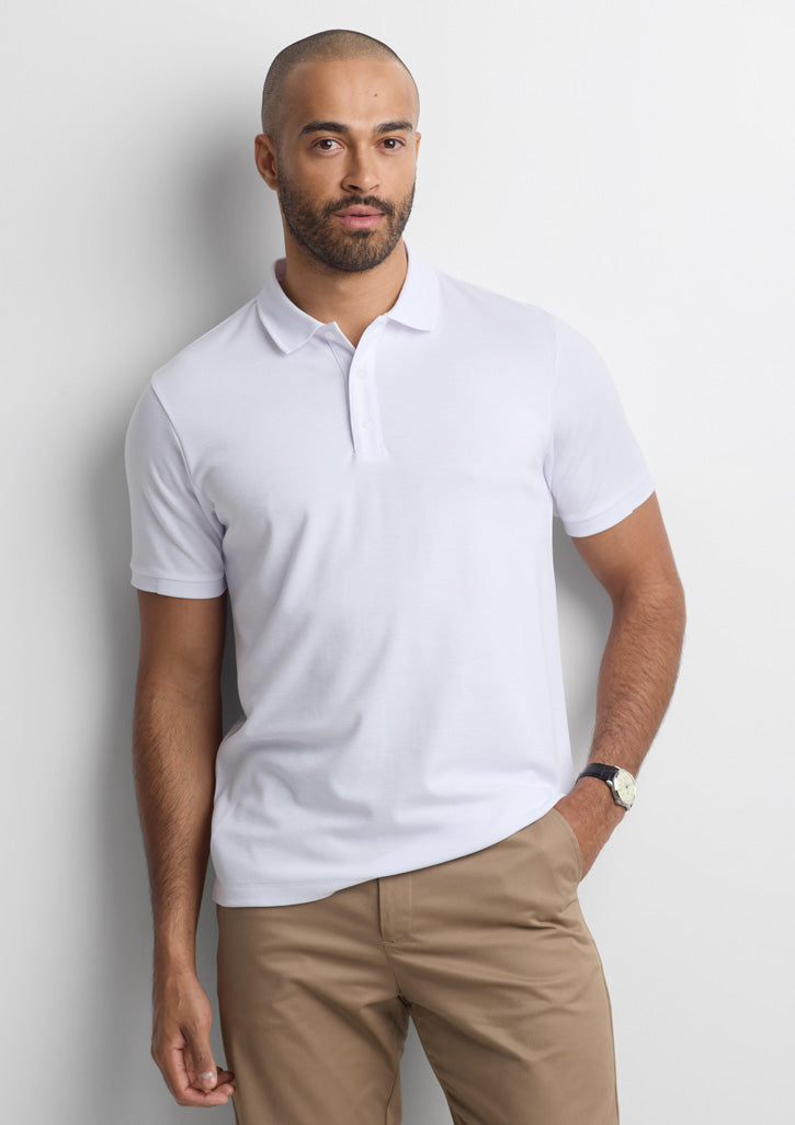 BIZ COLLECTION Mens Focus Short Sleeve Polo P313MS