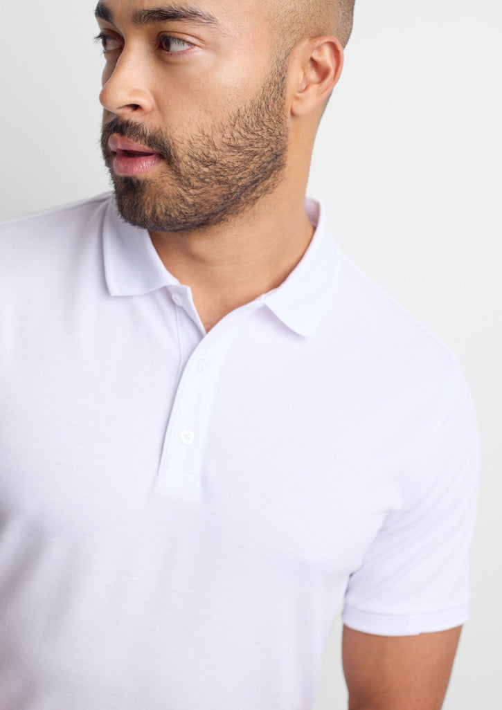 BIZ COLLECTION Mens Focus Short Sleeve Polo P313MS