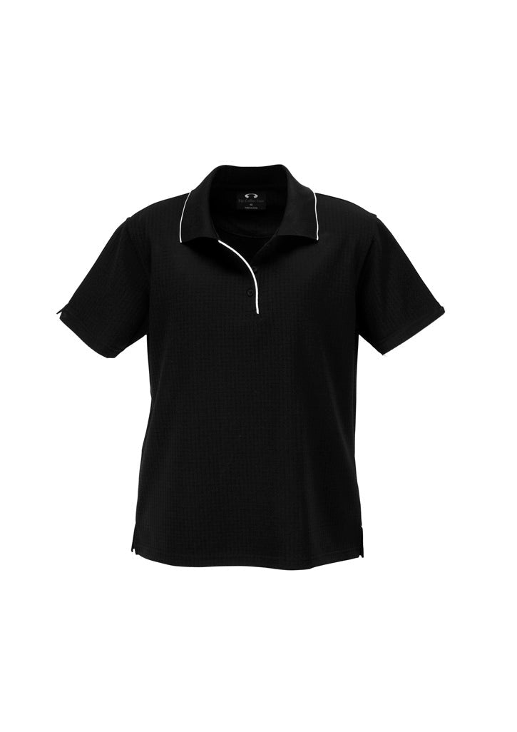 BIZ COLLECTION Womens Elite Short Sleeve Polo P3225