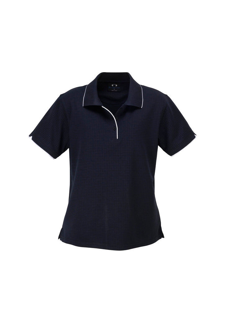 BIZ COLLECTION Womens Elite Short Sleeve Polo P3225
